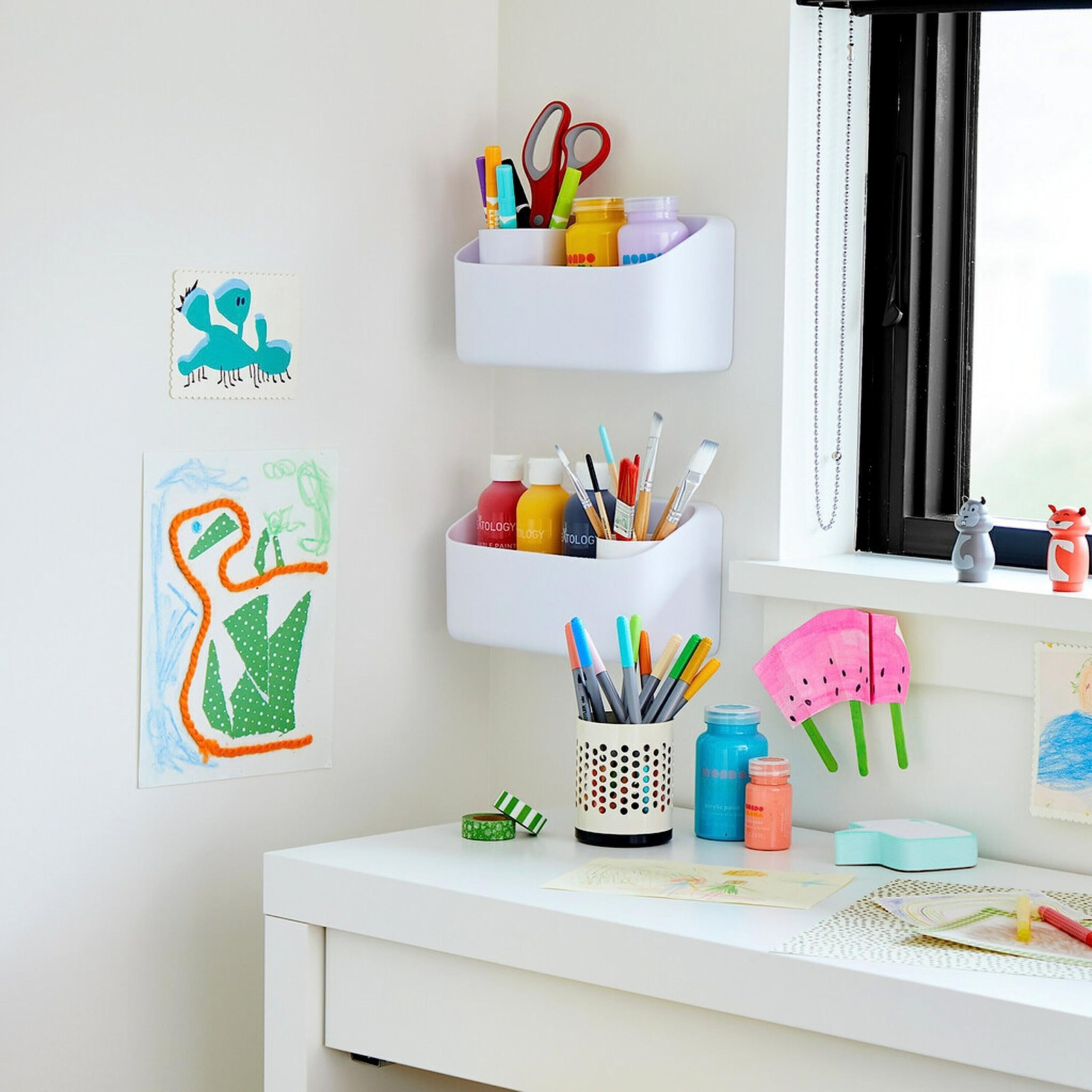 Organizing Caddy, 1 Caddy, 4 Large Strips