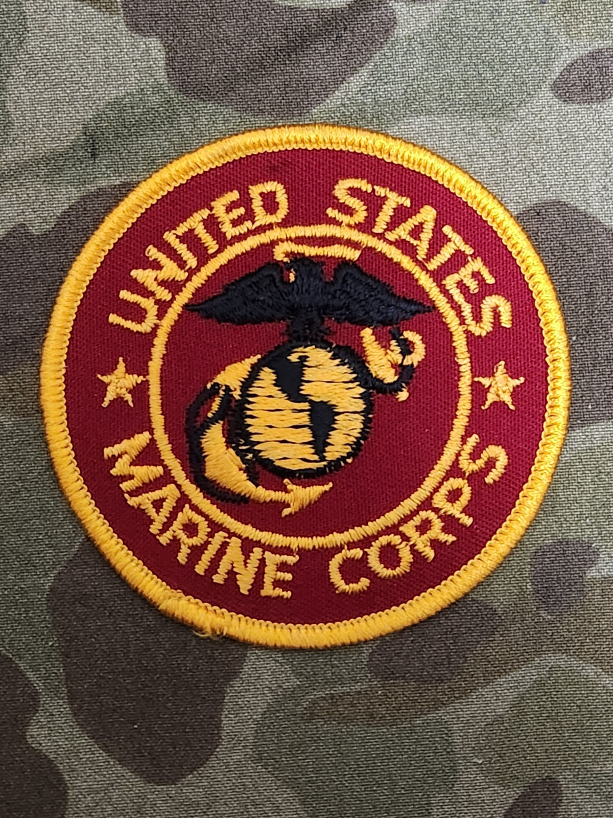 USMC EGA Patch 3"x3" EGA Marine Eagle Globe Anchor Coat Jacket Biker Motorcycle