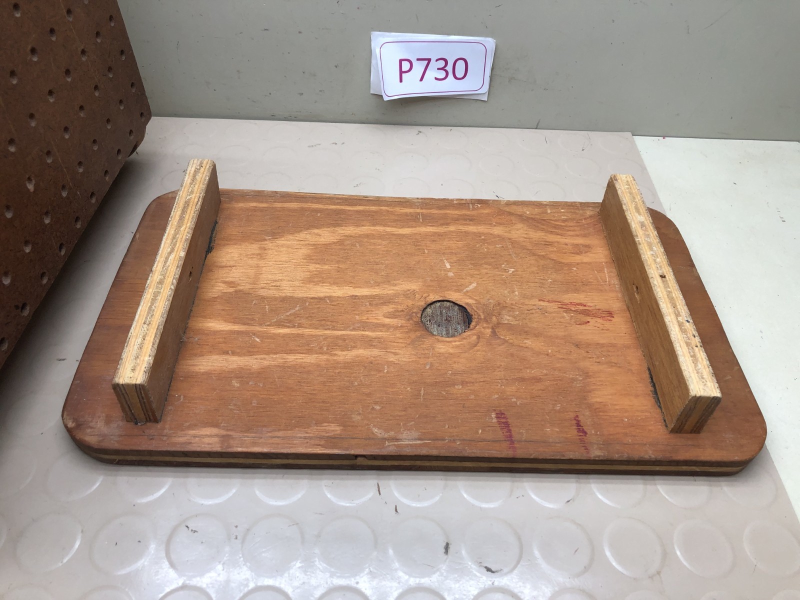 Vintage Wood Step Stool Rustic Wooden - Handmade Storage