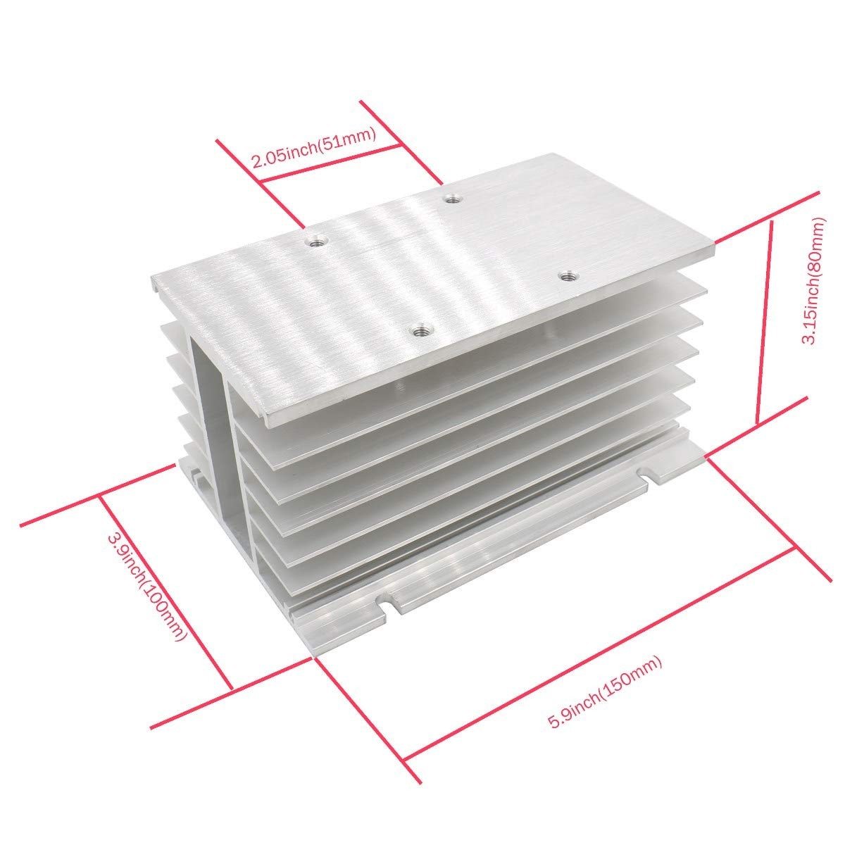 Single Phase Diode Bridge Rectifier MDQ-200A, 200A 1600V, 4 Terminal Full Wav...