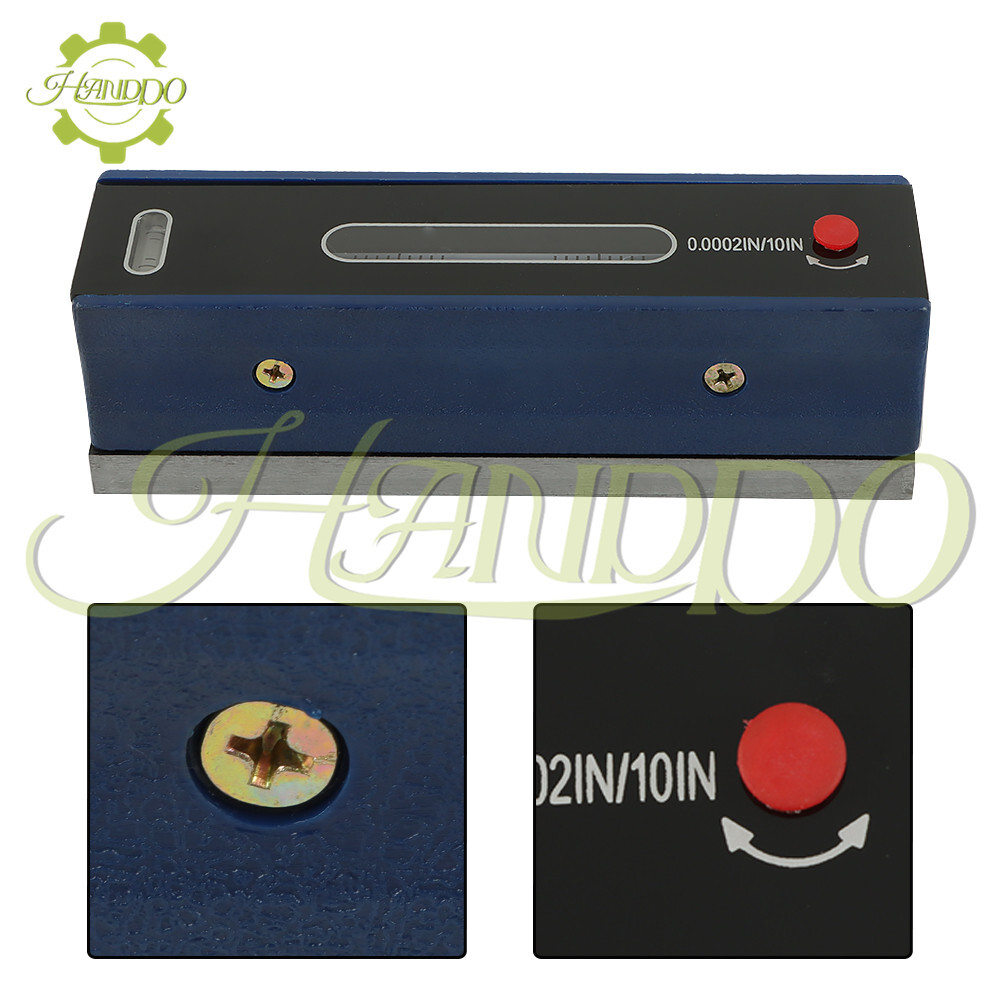 6" MASTER PRECISION LEVEL FOR MACHINIST TOOL 0.0002''/10'' NEW