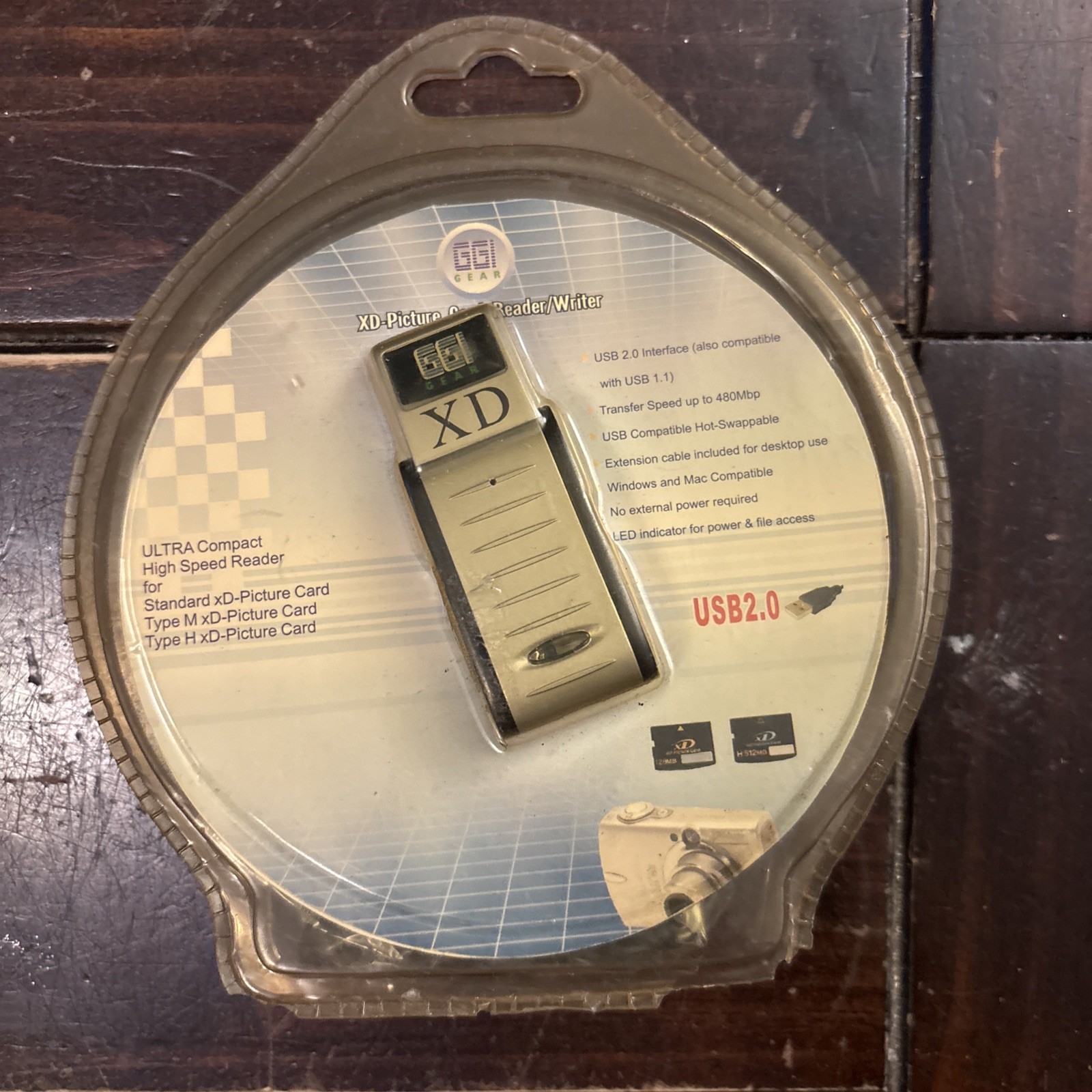USB 2.0 XD- Picture Card Reader/Writer