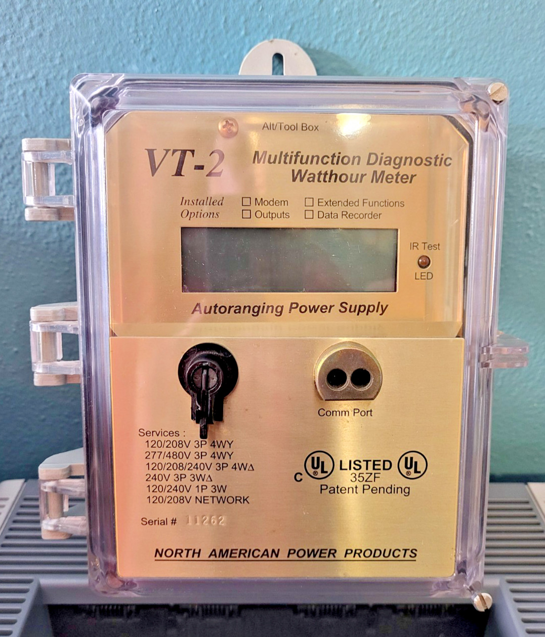 North American Power Products VT-2 Multifunction Diagnostic Watthour Meter