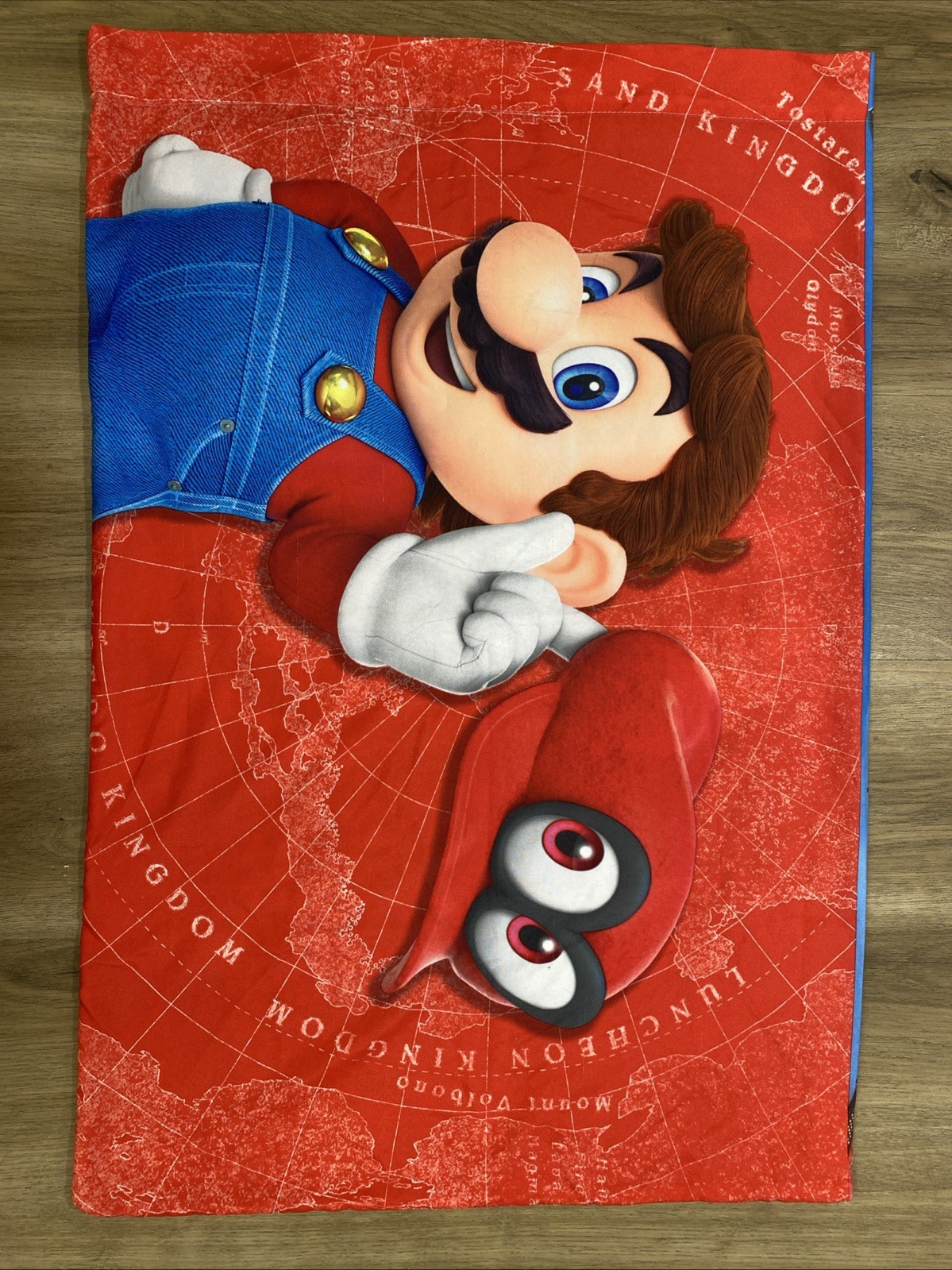 Nintendo Super Mario Odyssey Standard Pillow Case 20 x 30