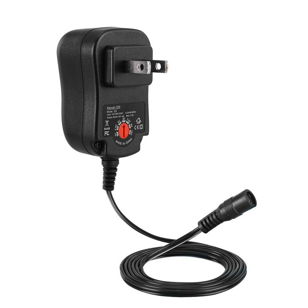 12W 3-12V Universal AC Adapter Multi-Function Charger Power Supply DC Adapter
