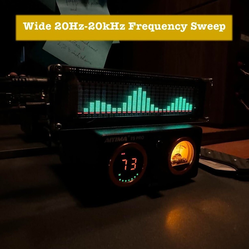 AUDIO ANALYZER DEVICE AK2515 WITH DETAILED FREQUENCY RANGE CAPABILITIES