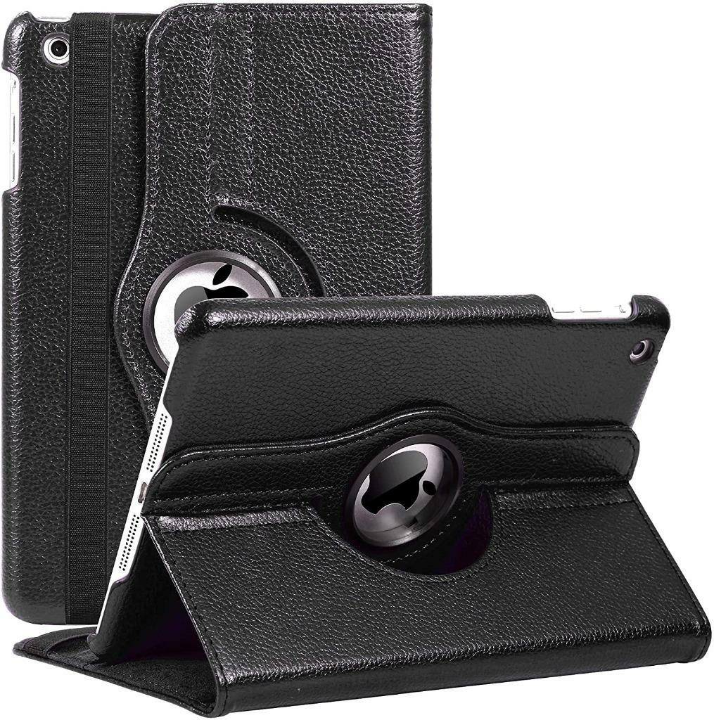 360 Rotating Smart Protective Stand Cover w/ Auto Sleep/Wake for iPad 8th 10.2"