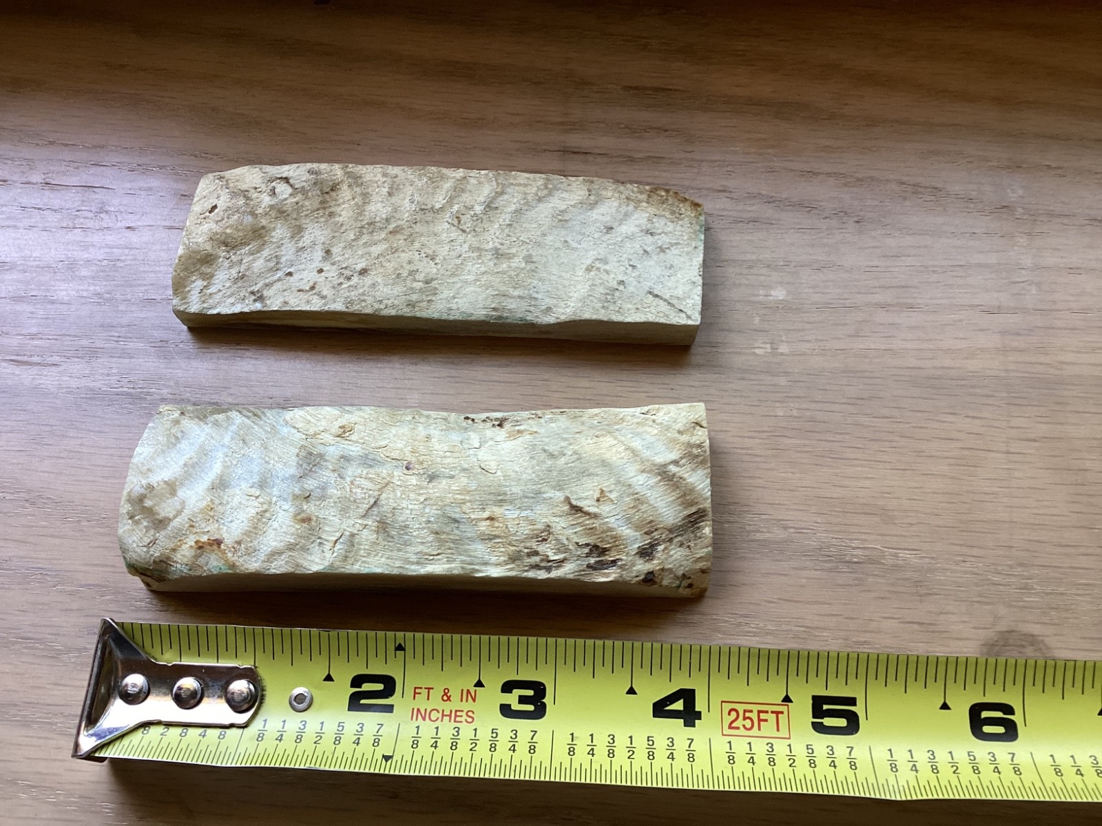 Sheep Horn slabs for knife making