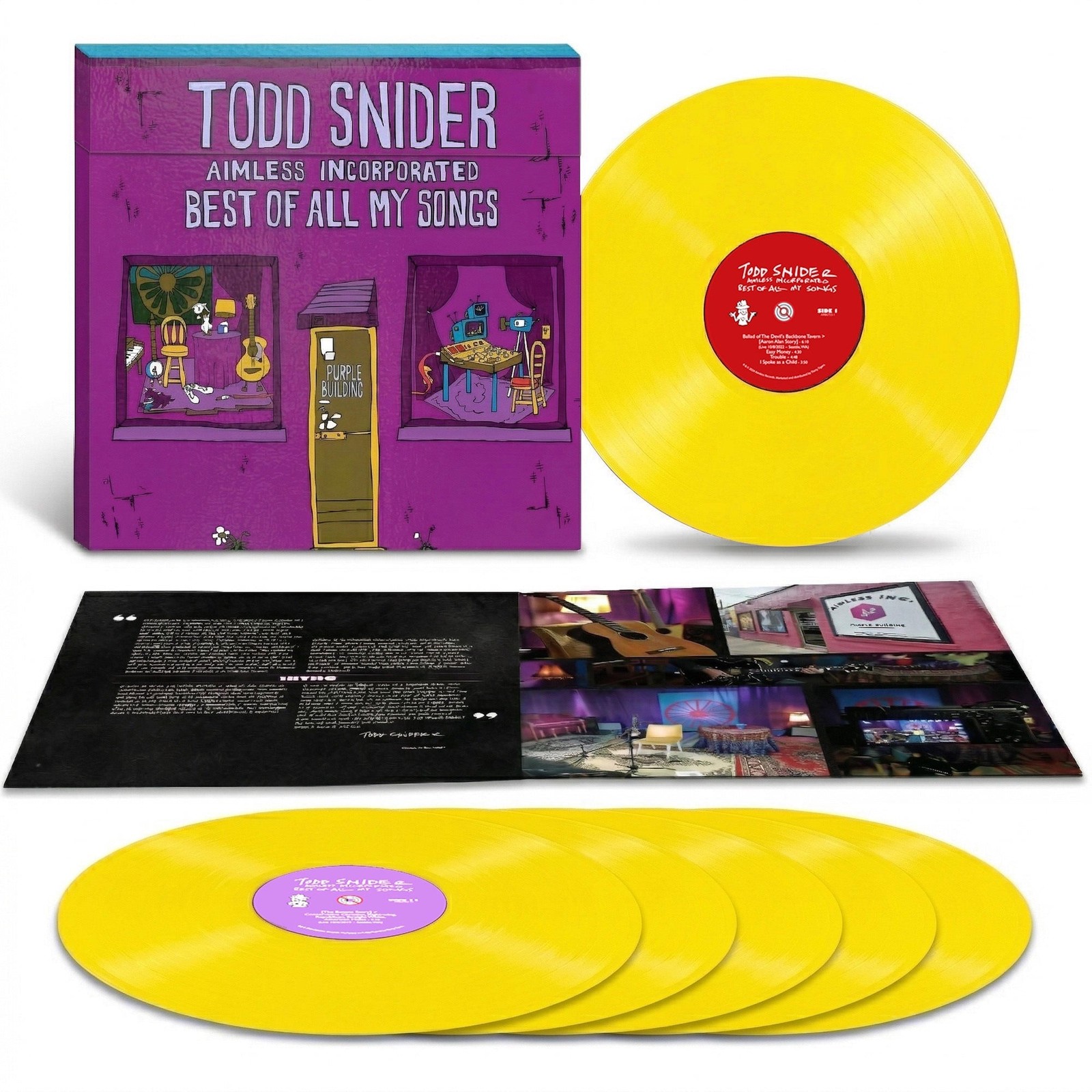 Todd Snider - Best Of All My Songs (IEX BOX SET LTD EDT VINYL LP) - FOLK *NEW/CO