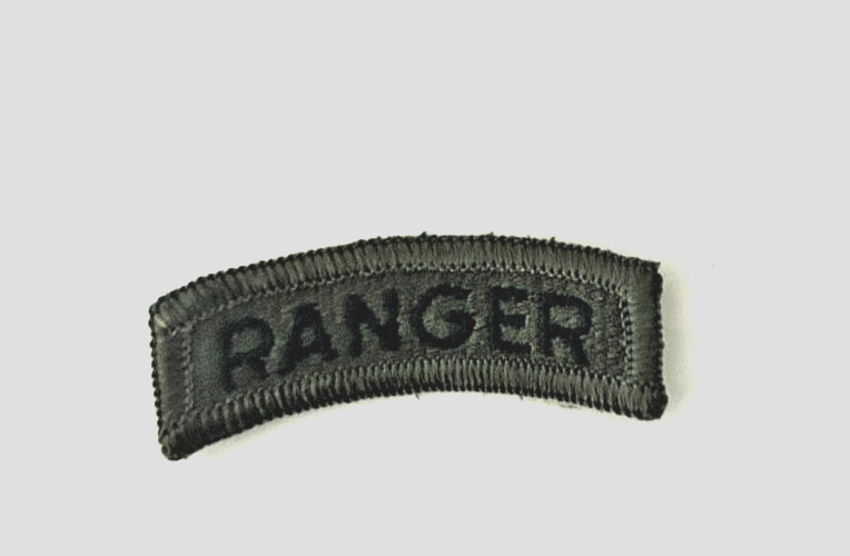 US ARMY RANGER TAB PATCH - VIET NAM SUBDUED BDU #320