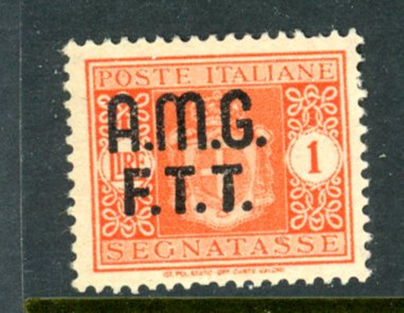 Italian Social Rep. Scott # J9 - MH - Nice Centering             (12-C232)