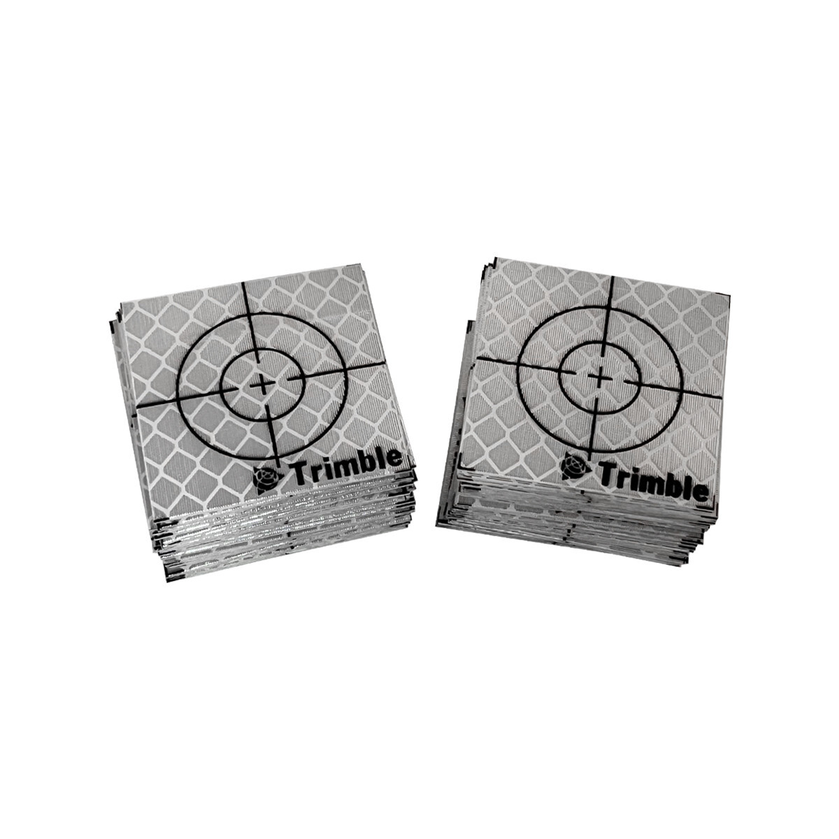 New 100PCS Trimble Reflector Sheet 50x50mm Reflective Tape Target