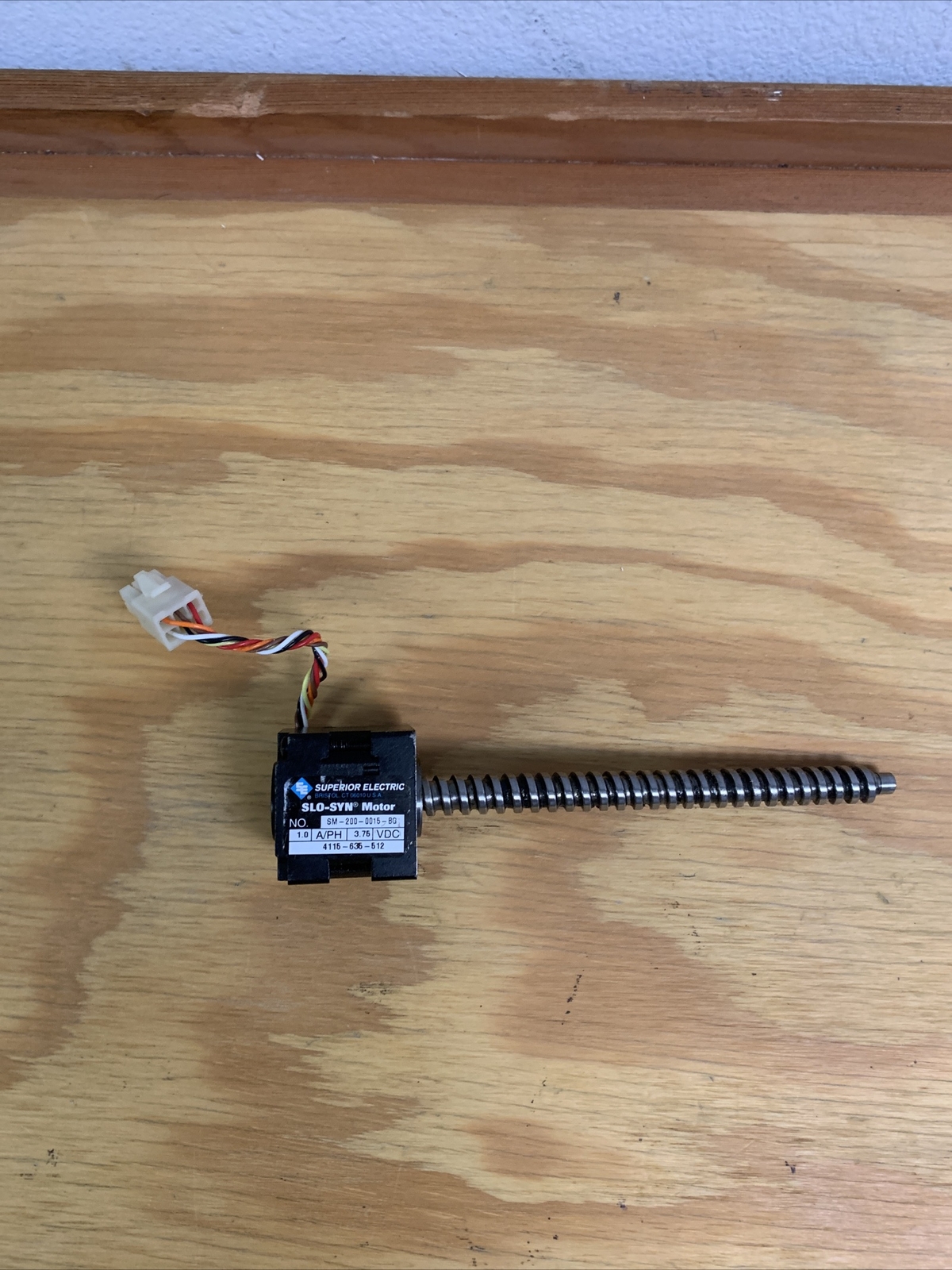 Superior Electric SM-200-0015-BG Slo-Syn Motor 3.75V Siemens Dimension RXL