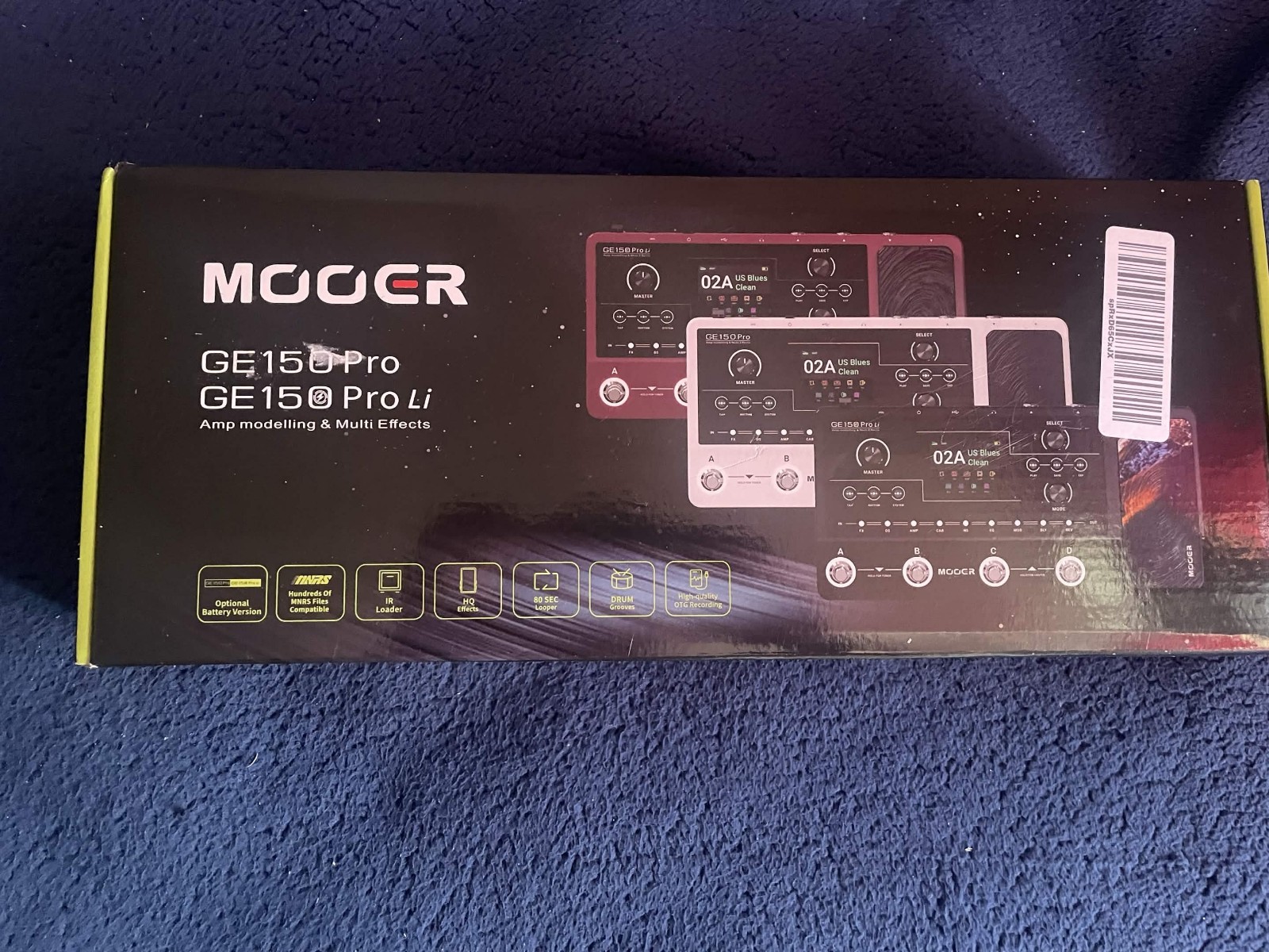 Mooer GE150 Pro Amp Modeling Pedal. SEALED BOX! BRAND NEW.