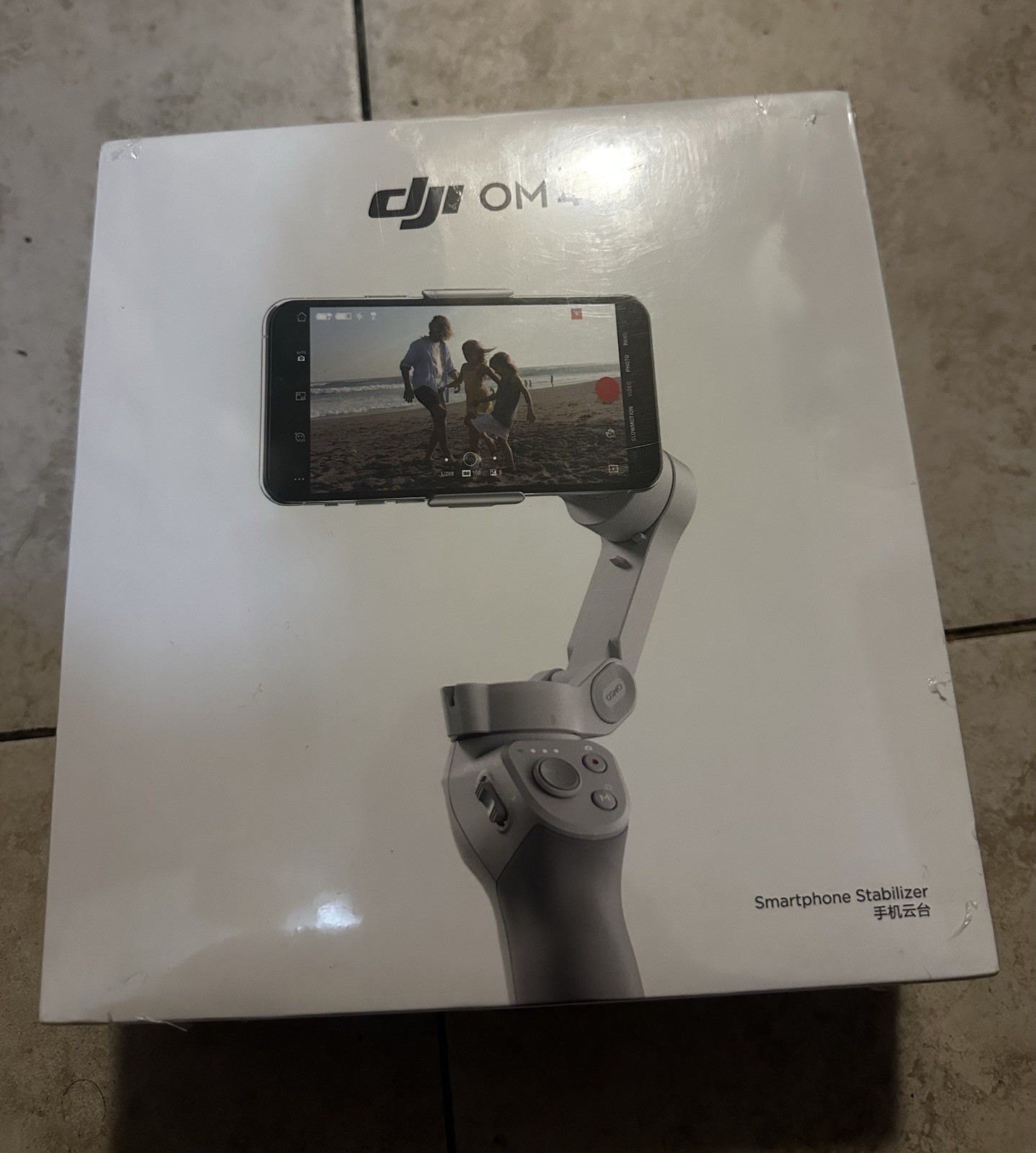 DJI OM 4 Handheld Foldable Gimbal 3-Axis Stabilizer Sealed NEW