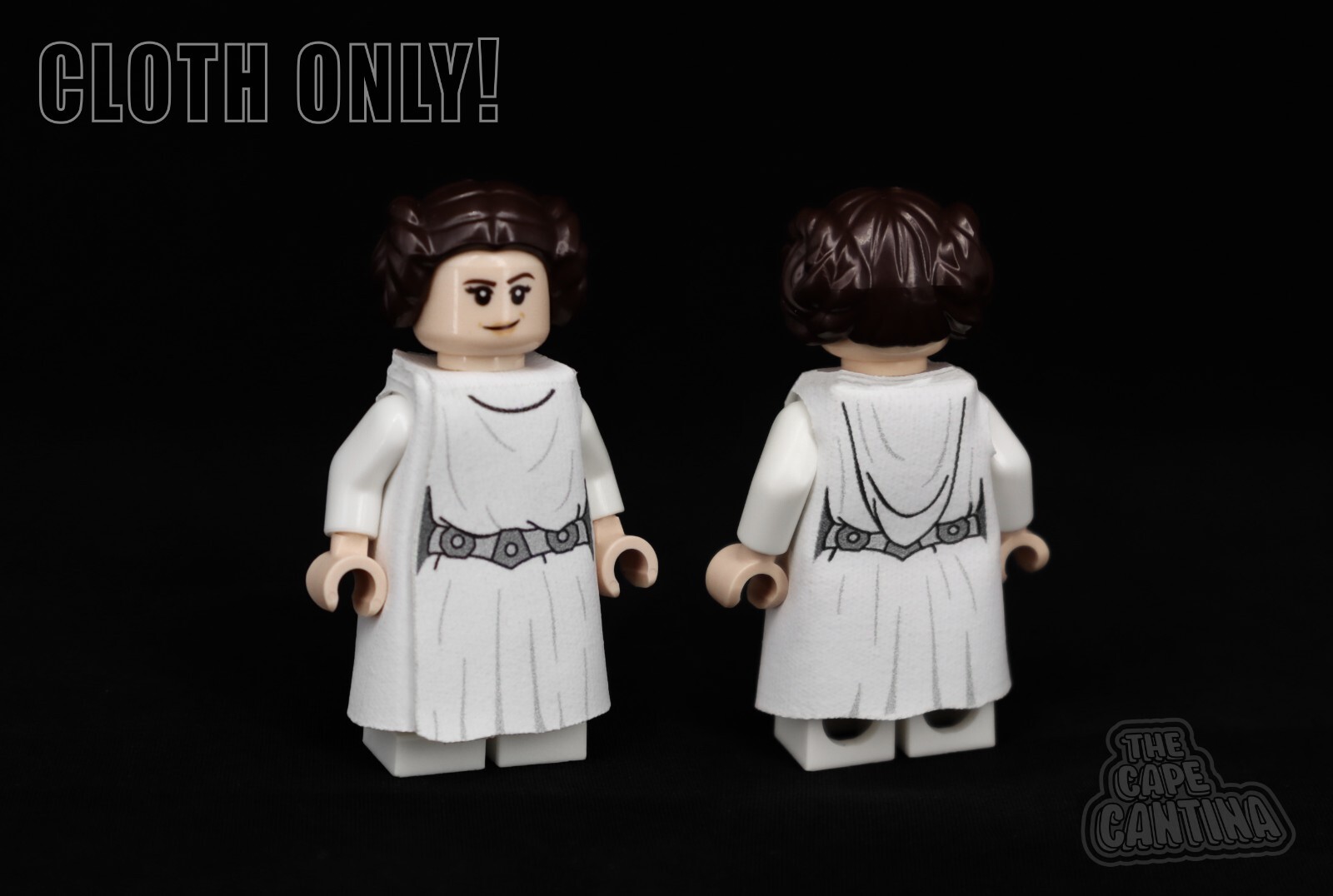 Star Wars Princess Leia Organa Dress Custom Cloth Cape Accessory for LEGO NEW