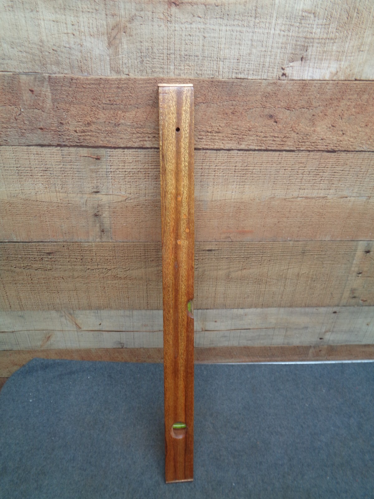 Wood & Brass Level 24" Long
