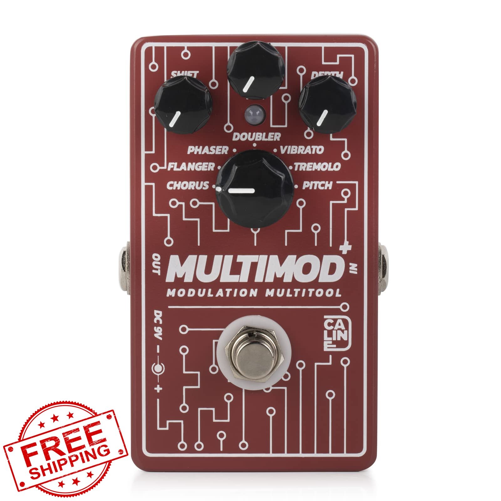 Caline CP-506 Multimod Guitar Effect Pedal 7 Modes