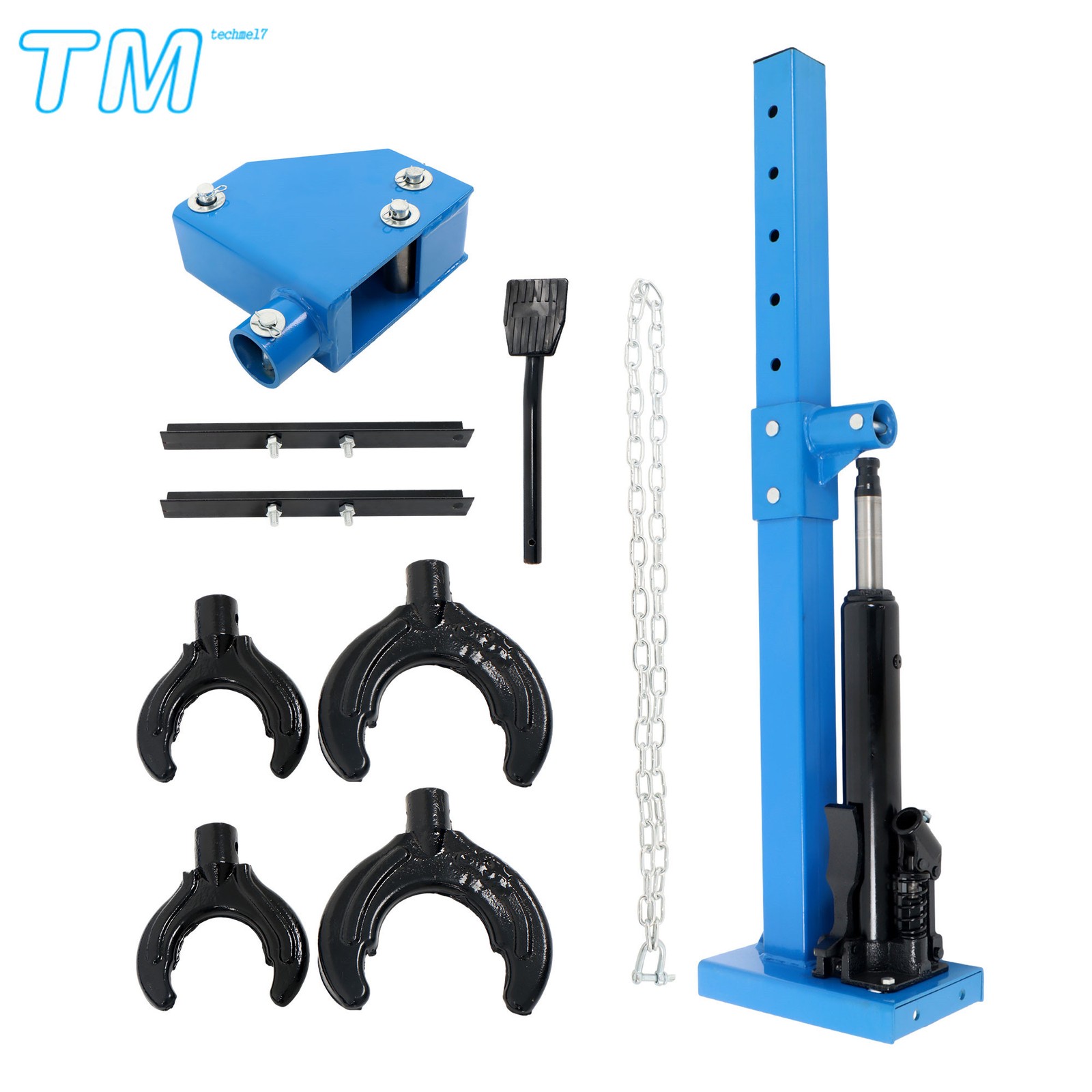 Blue 4.5Ton Coil Spring Compressor Auto Strut Hydraulic Compressor Removing Tool