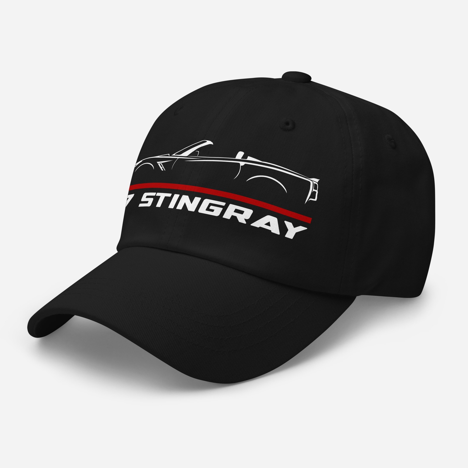 Premium Dad Hat For Corvette C7 Stingray Convertible Car Owners Birthday Gift