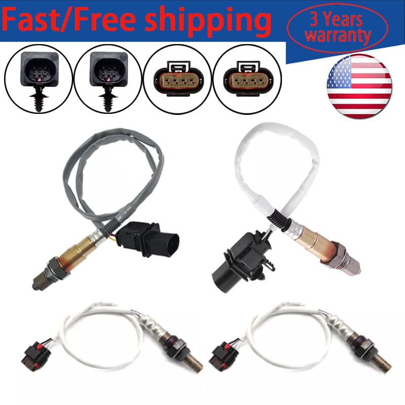 4pcs Up+Down Oxygen Sensor For 2015-2020 Ford Expedition Lincoln Navigator 3.5L