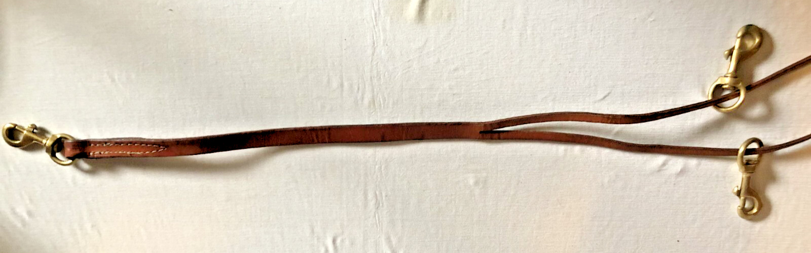 Tie Down Style Harness Leather Draw Reins