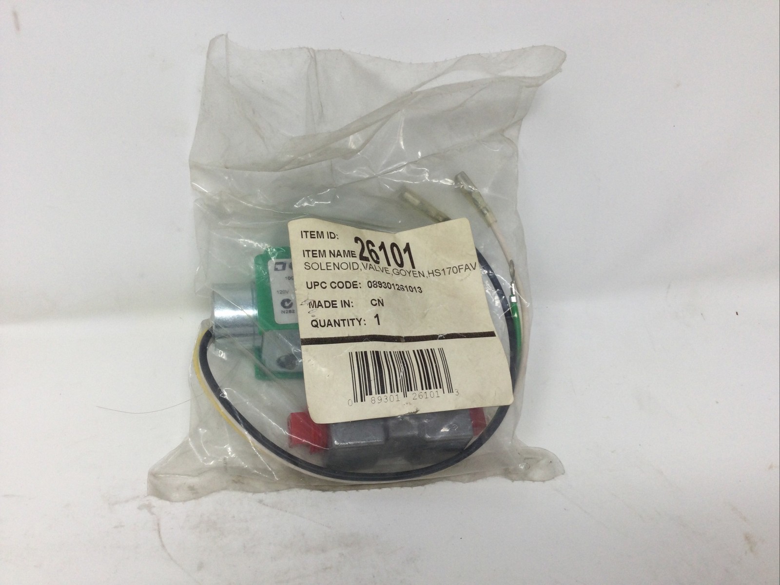 Goyen Solenoid Valve 26101 HS170FAVT,MH170FAVT 120V 60HZ 8W