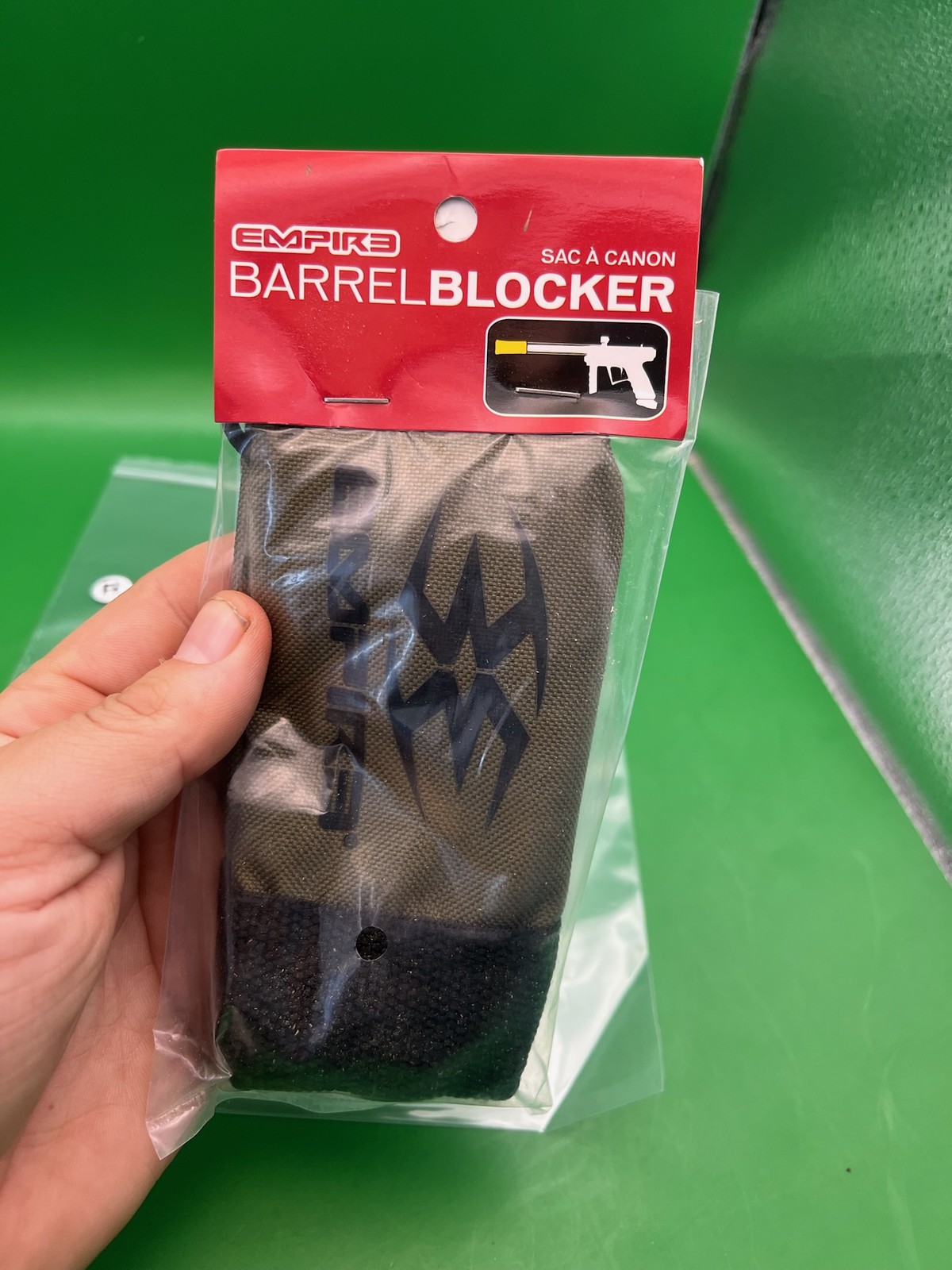 Empire Paintball Barrel Blocker Black Camo Set