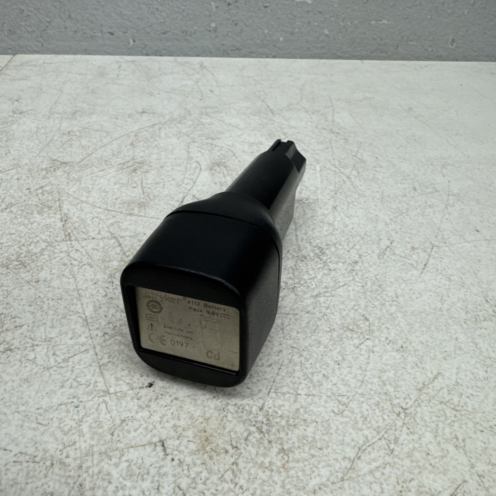 Stryker System Part Number 4112 Battery Non-OEM Replacement Black