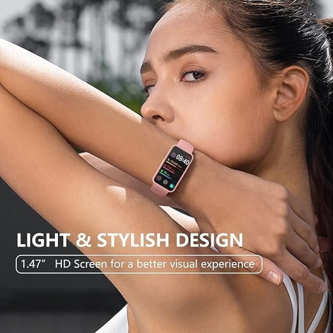 GLSY Activity Fitness Sleep Tracker w 24/7 Heart Rate & Blood Pressure Monitors