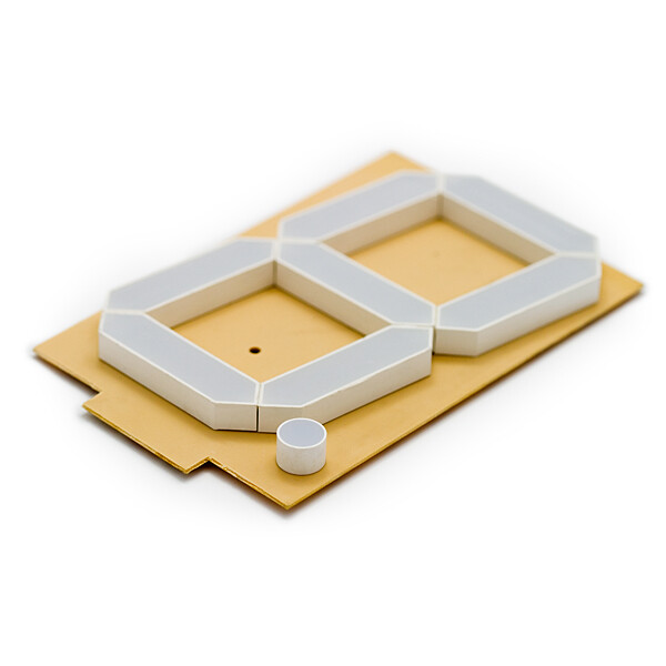 [ SparkFun COM-08530 ] 7-Segment Display - 6.5" (Red)