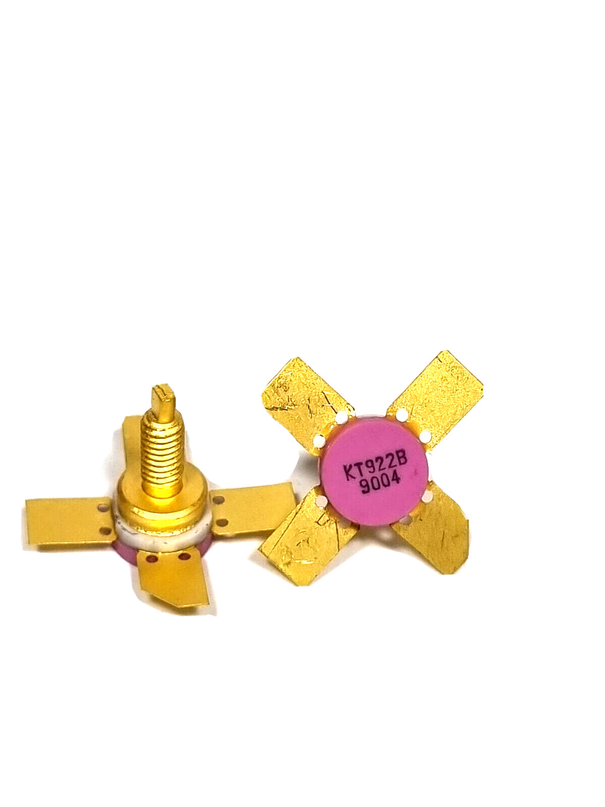 KT922V=2T922V RUSSIAN MICROWAVE RF / HF TRANSISTORS 175 Mhz 40W 28V Gold QTY-15