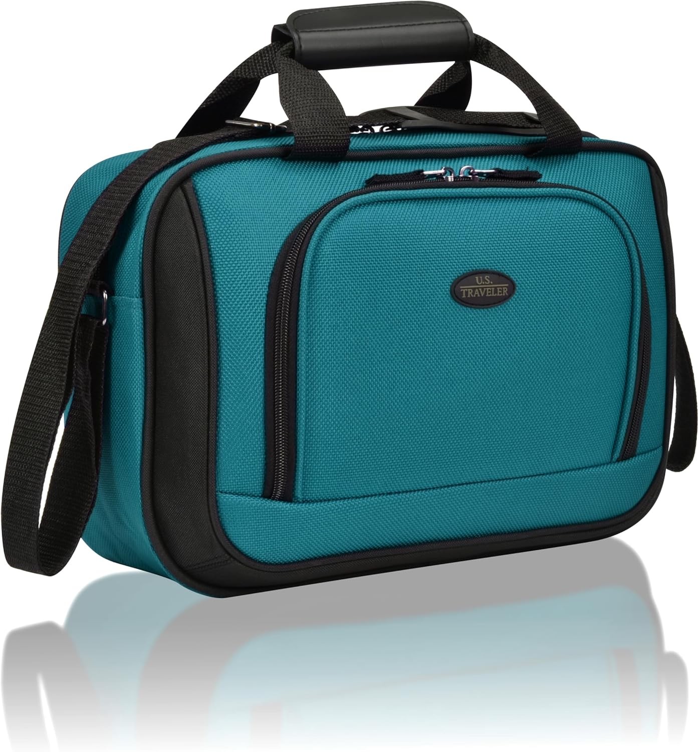 Rio 14" Travel Tote Bag Lightweight 1200D Carry-On Bag Women & Men Parent Teal