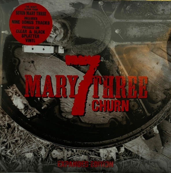 Seven Mary Three: Churn - 2 LP Set - Milky Clear w/Black Splatter VINYL - NEW!