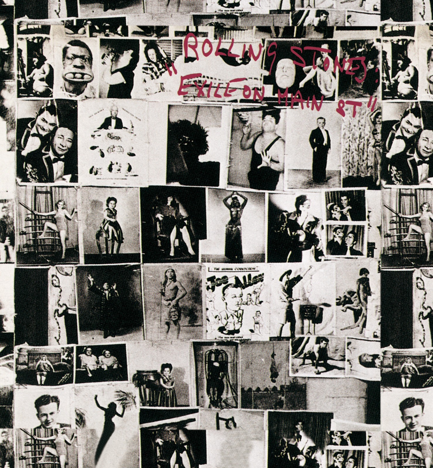 THE ROLLING STONES Exile Music Album Cover Poster Print Replica