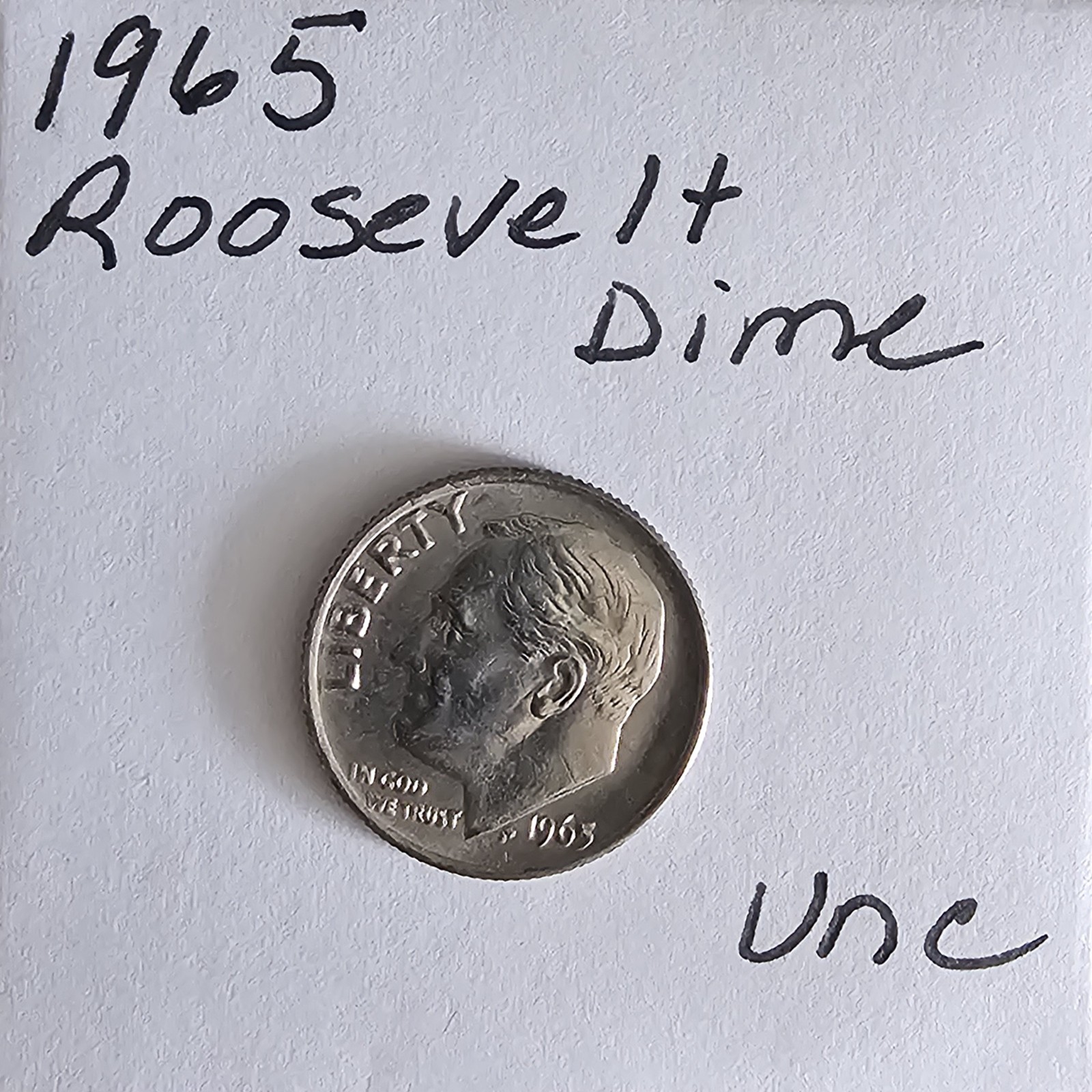 1965 Roosevelt Dime BU #2