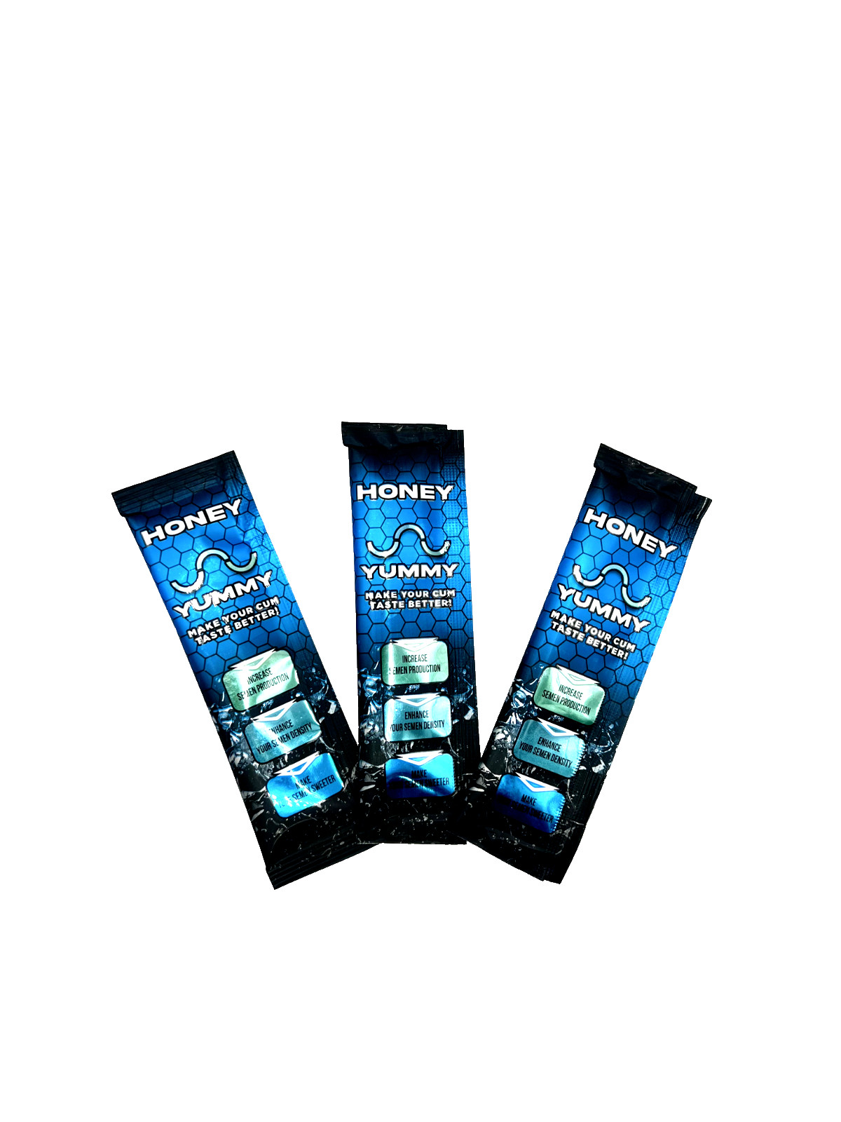 Yummy Honey Cum Sweetener - Increase Semen Load - Jizz Sweetener - 3 pack