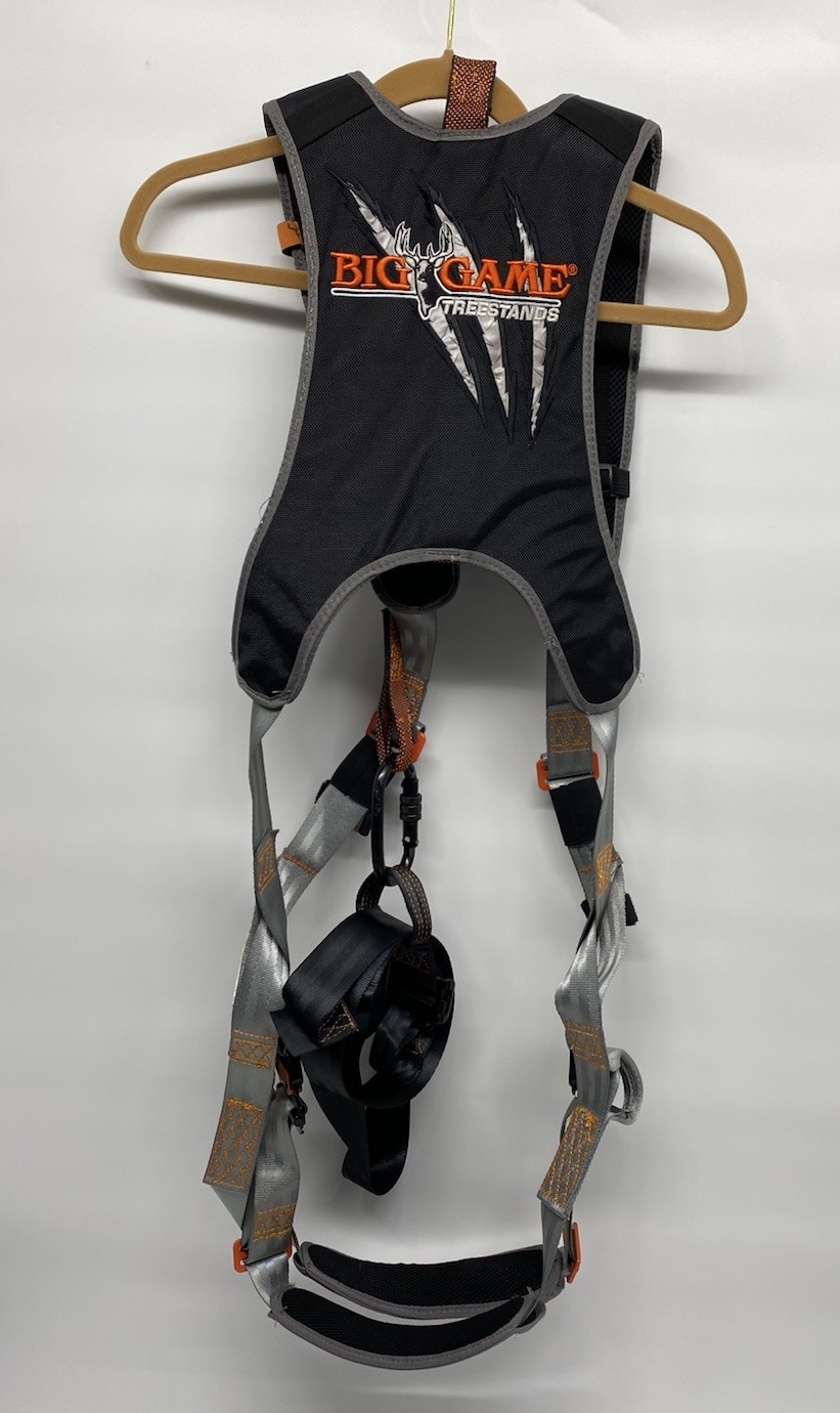 Big Game Tree Stand Diamondback Safety Harness Padded Shoulder Back Leg Straps