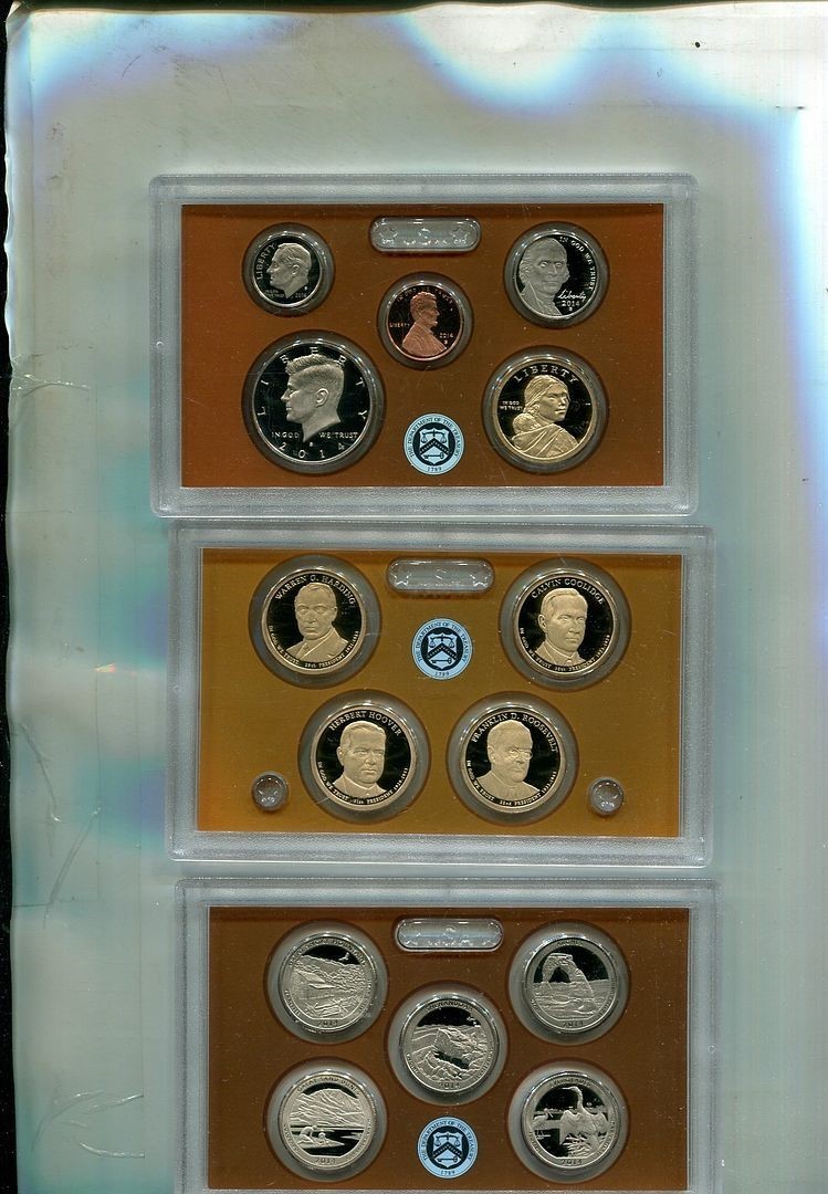 2014 S UNITED STATES FULL 14 COIN PROOF SET ORIGINAL BOX 9204T