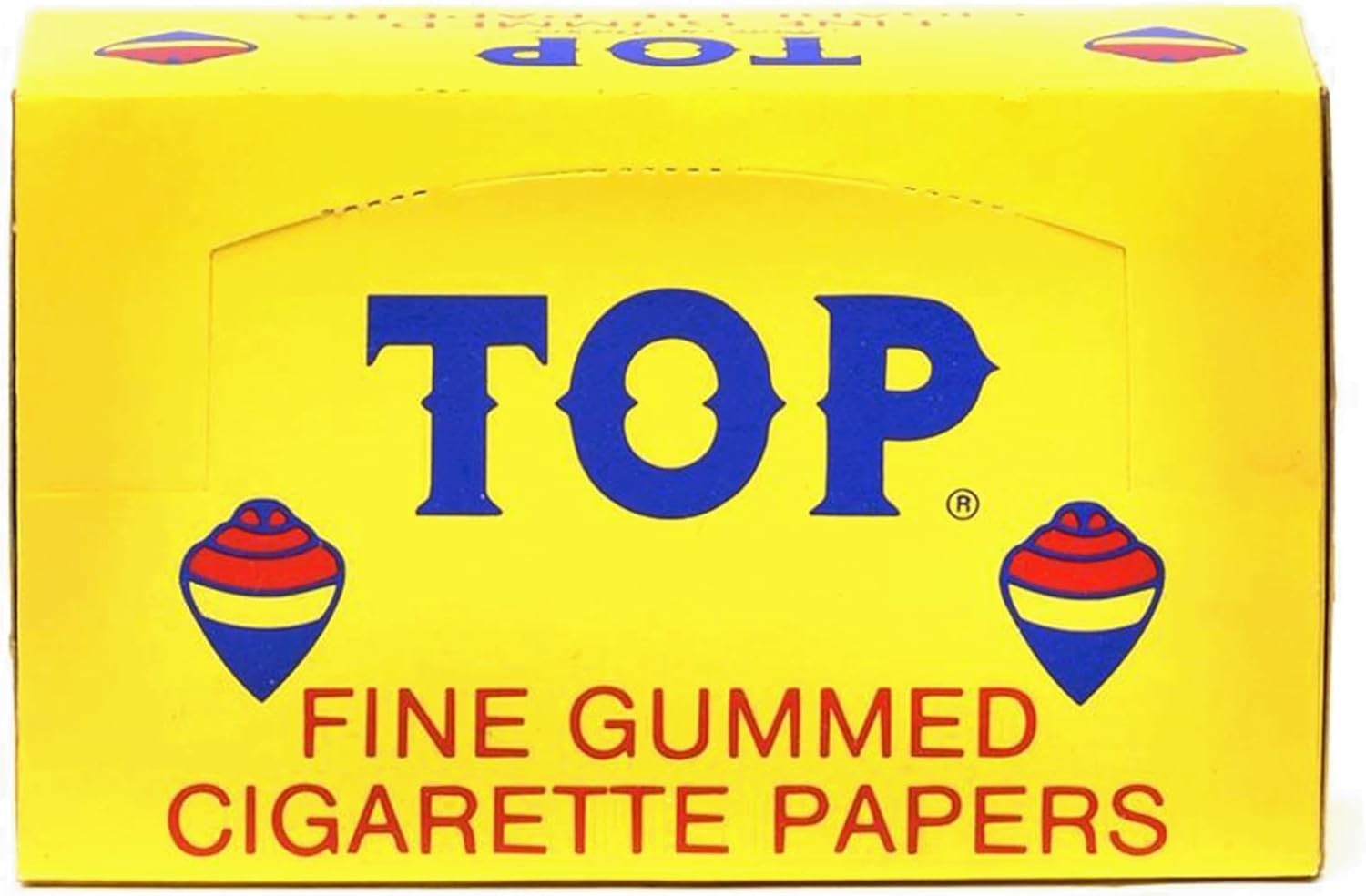 Top Rolling Papers Fine Gummed Cigarette Papers (24 Booklets)