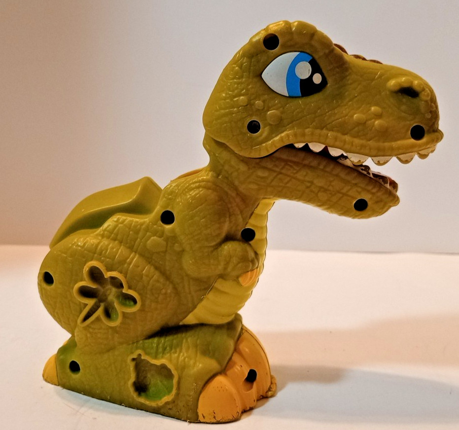 Rex The Chomper Play-Doh Dinosaur from the Toy Set Creative Toy Kids Green