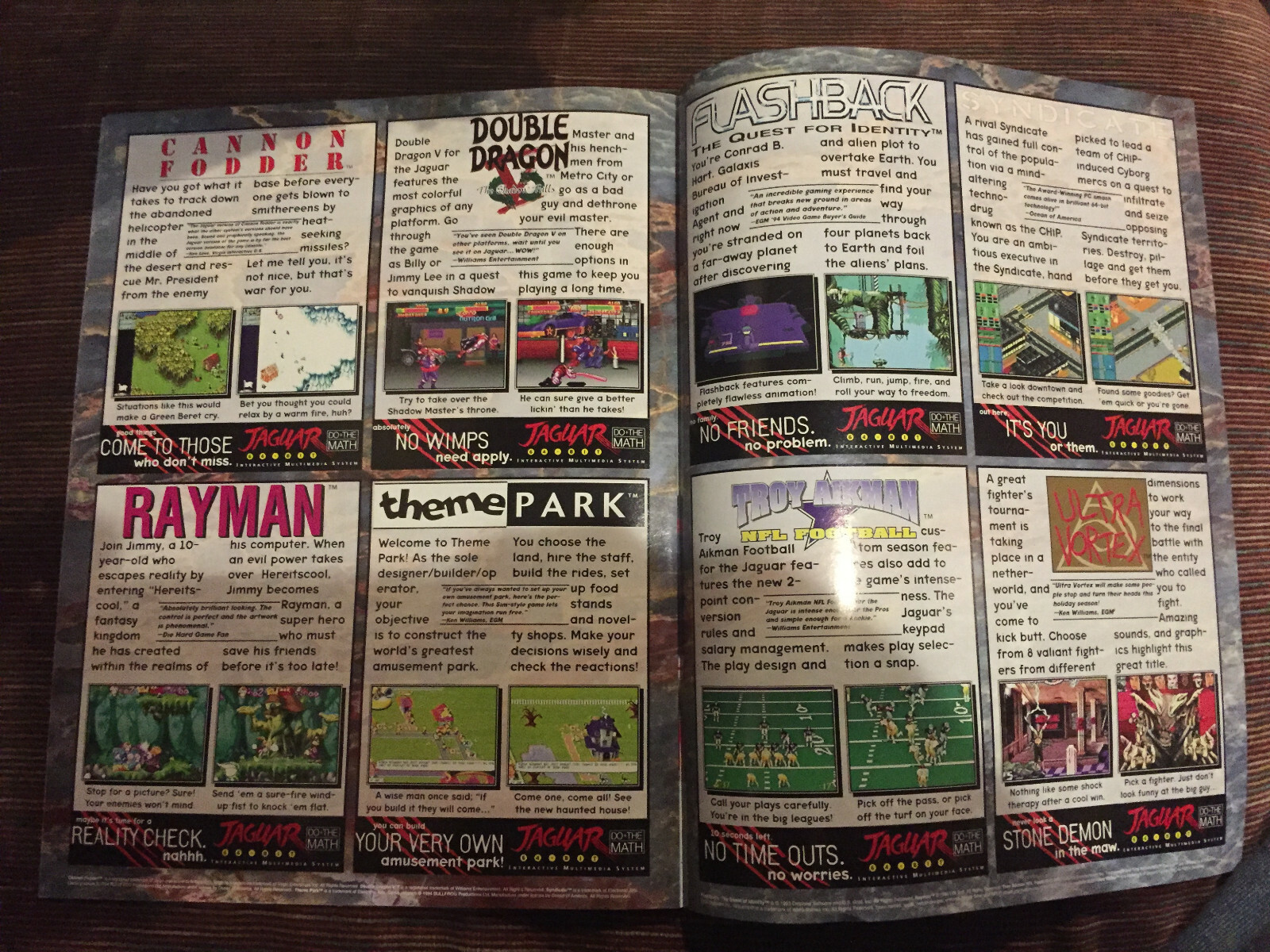 CATALOG/BROCHURE Atari Jaguar NEW Original! 14 Pages