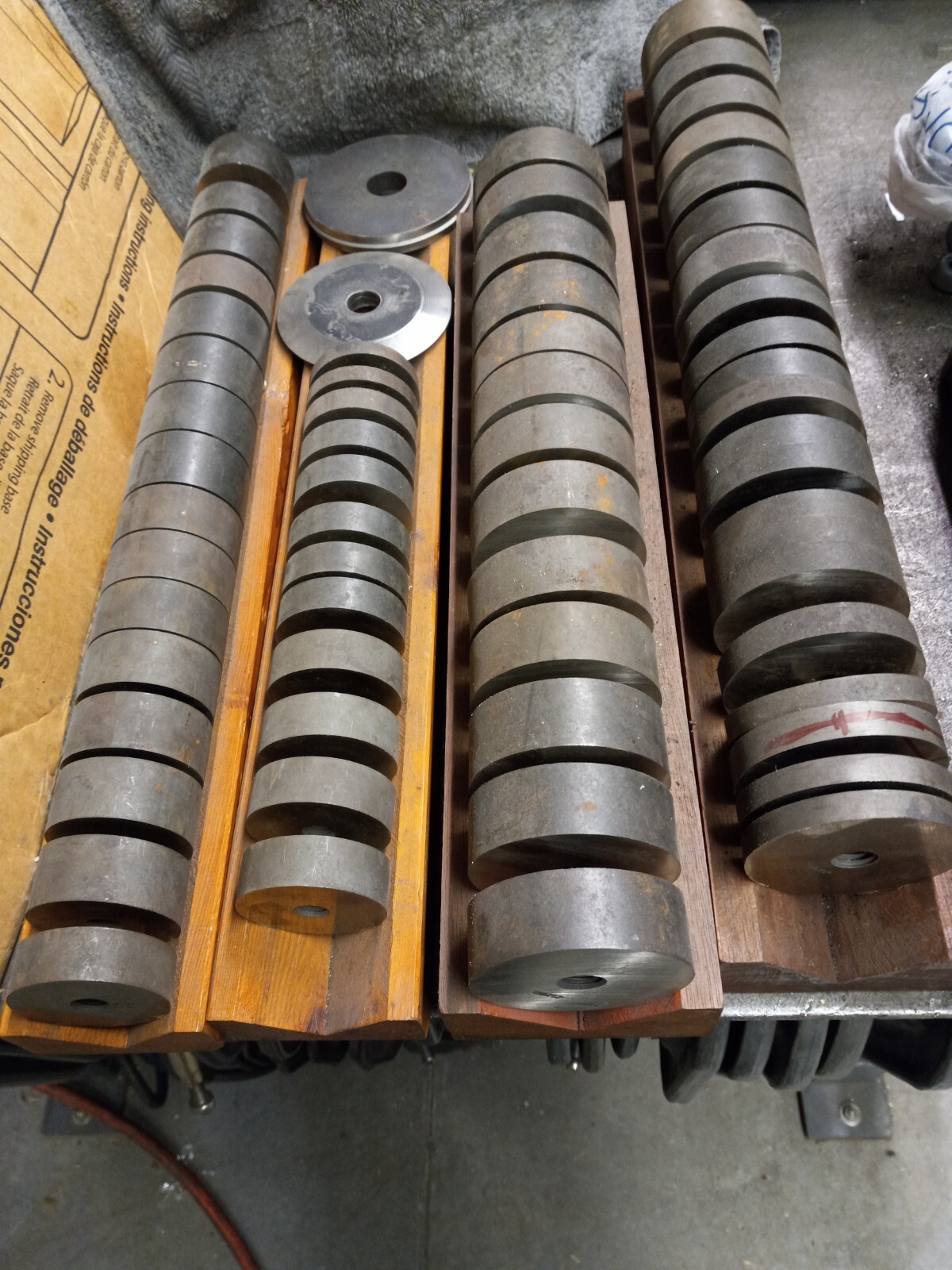 SOMMA B&S Circular Form Tool Blanks  M-2 Steel 62 pcs. assortment.