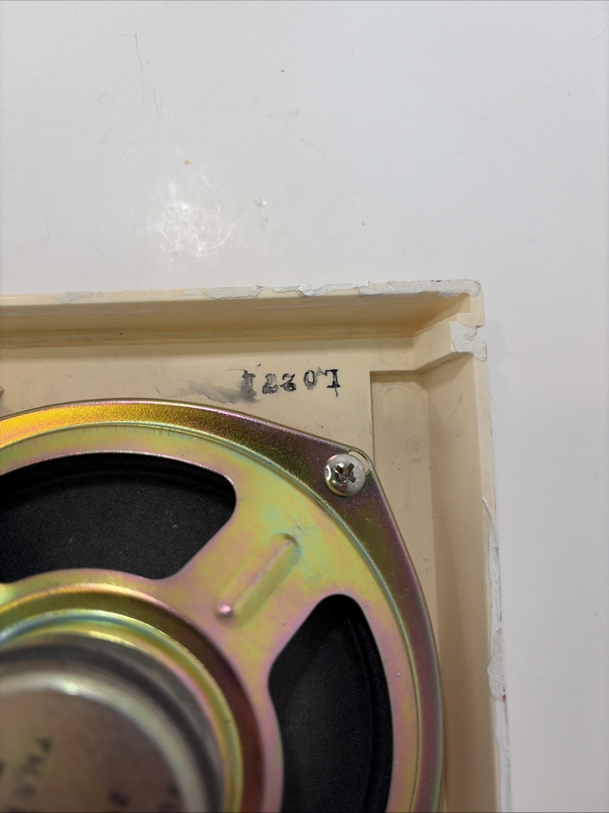 Nutone Bisque music intercom wall remote Untested