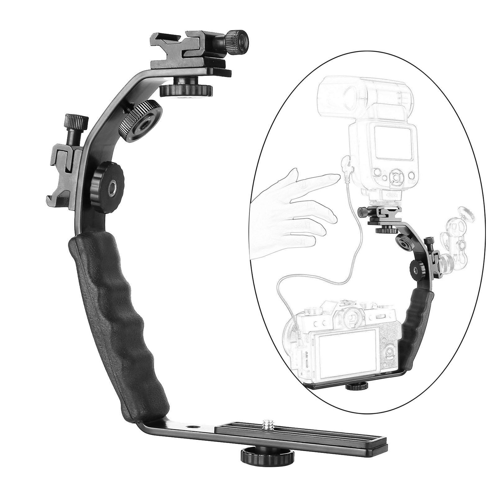 Camera L Bracket Mount Aluminum Alloy Heavy Duty for DSLR Camera Camcorder