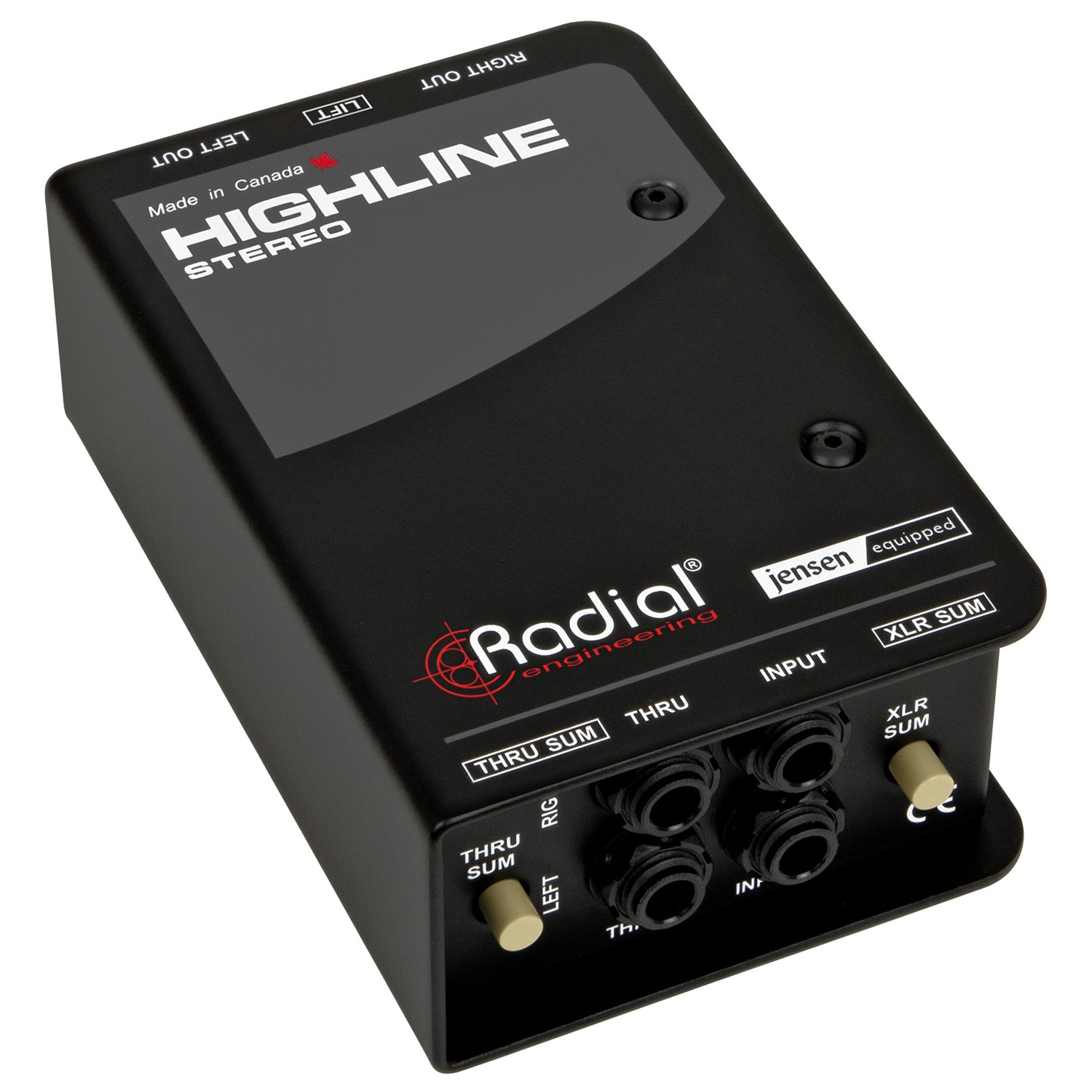 Radial Engineering Highline Stereo Passive Line Isolator