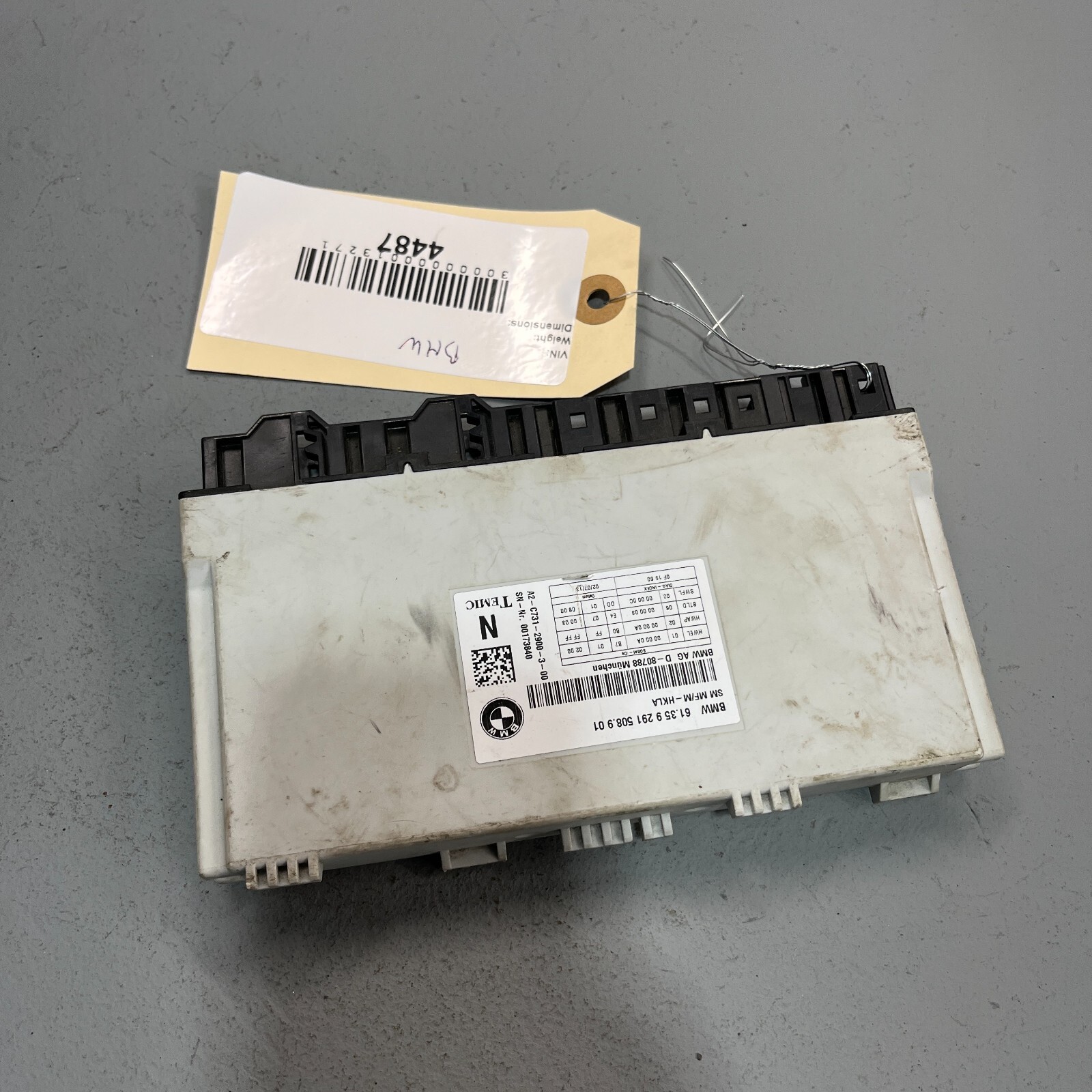 BMW 2011-2016 Front Left Seat Position Control Module OEM