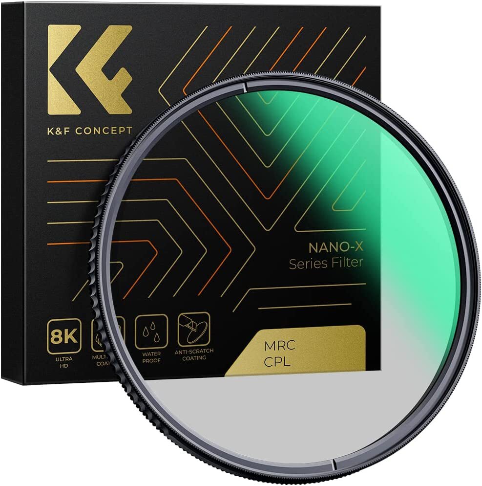 K&F Concept 52MM CPL Filter Circular Polarizing Filter Polarized MRC Slim Filter
