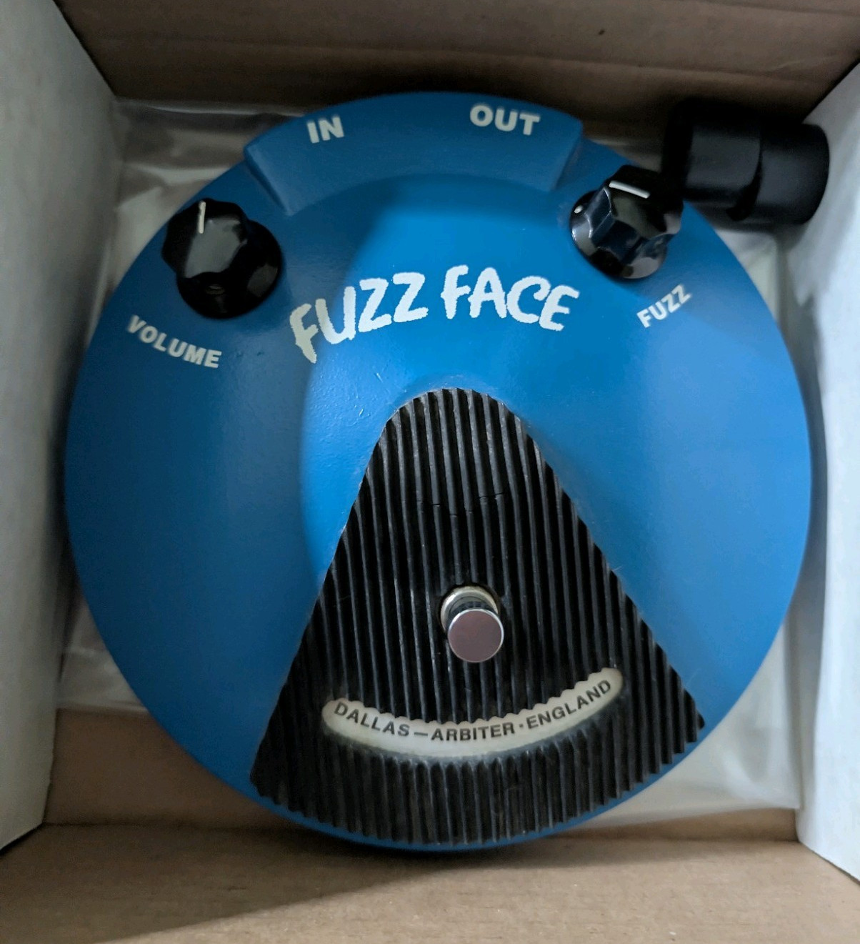 RARE Jim Dunlop Blue Fuzz Face