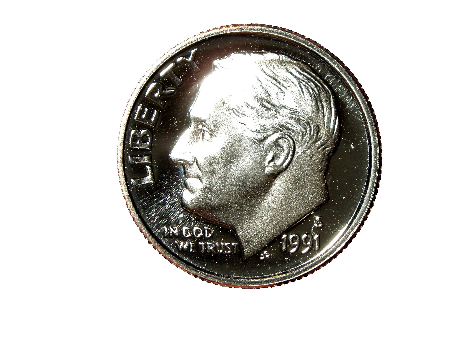 1991-S  PROOF ROOSEVELT DIME #1